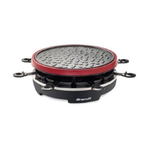 Appareil À Raclette Grill BRANDT RAC800MG2 8 Personnes
