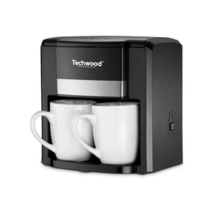 Cafetière Électrique TECHWOOD Duo TCA-206 500W